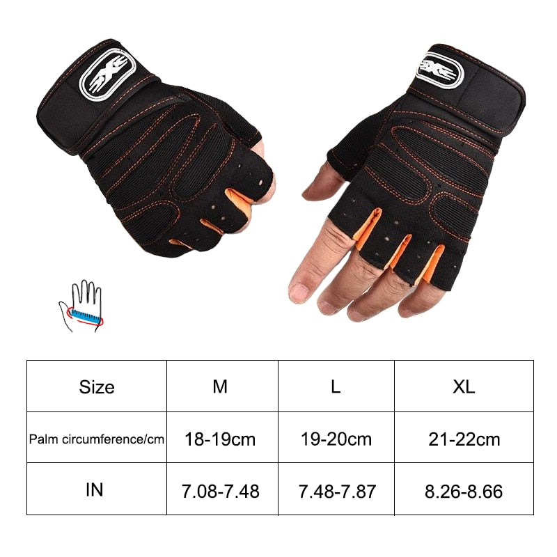 Half Finger Lifting Gloves